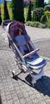 Wózek Euro Cart Volt Pro 22 kg pudrowy róż