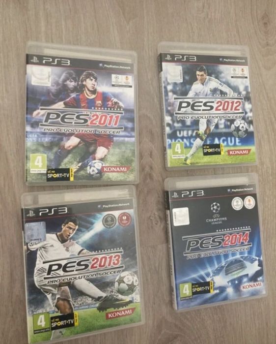 Pack 4 jogos PS3