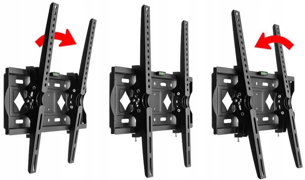 Uchwyt do Telewizora 26-65 cali Wieszak TV Uniwersalny Mocny do 60kg