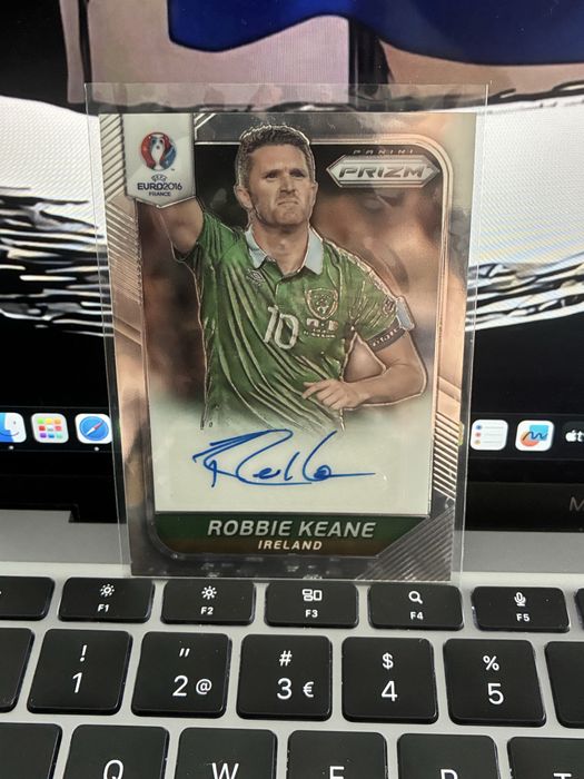 Robbie Keane (AU) & David Alaba (AU) - Panini Prizm Euro 2016