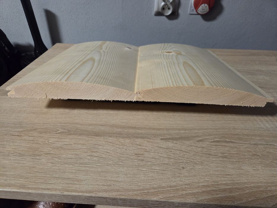 Deska elewacyjna imitacja bala 190x28 półbal płaza faza Producent!