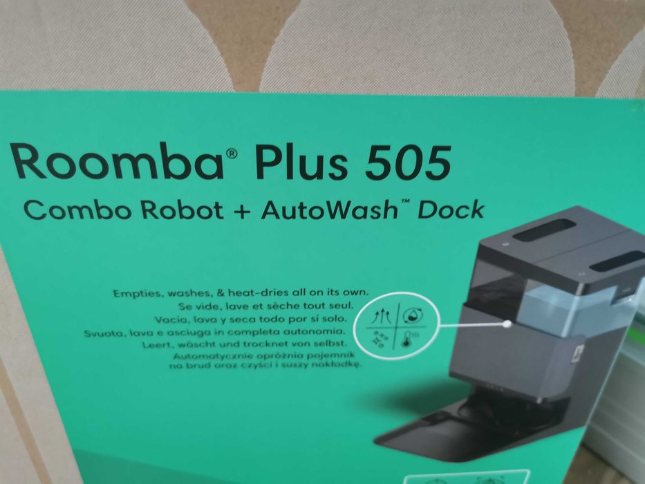 Roomba Plus 505 nieużywana nierozpakowana nagroda najtaniej