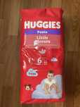 Підгузки-трусики Huggies Little Movers Pants для хлопчиків (15-25 кг)