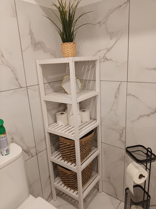 Estante branca - 4 níveis