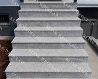 GRANIT G602 BIANCO SARDO - Schody granitowe, stopnice płomieniowane