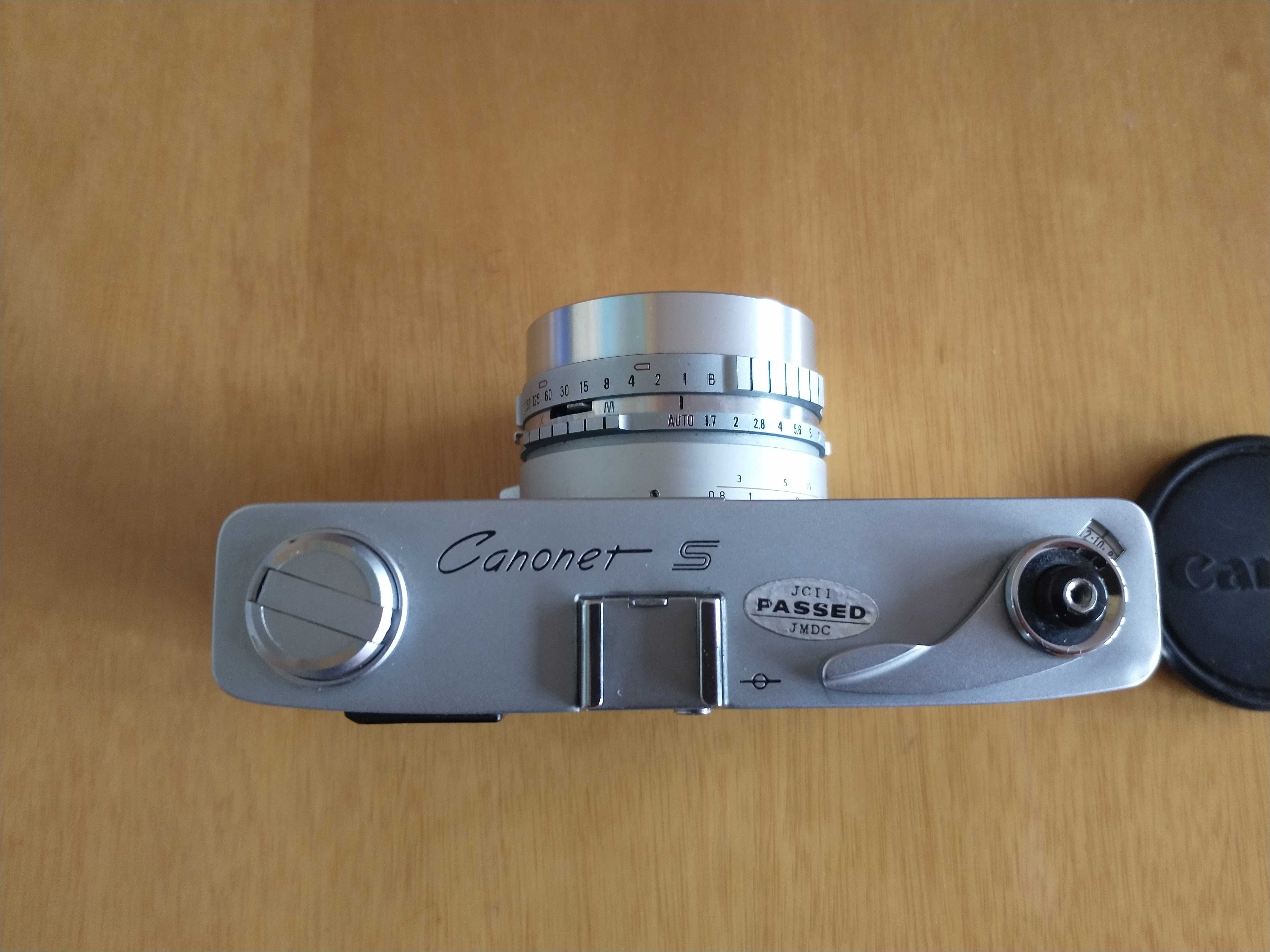 Aparat Canon Canonet S  45mm 1: 1.7