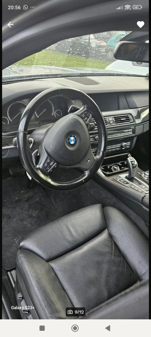BMW 5 F11 550d A52 maska zderzak drzwi klapa blotnik/ 668/ 416 /a300