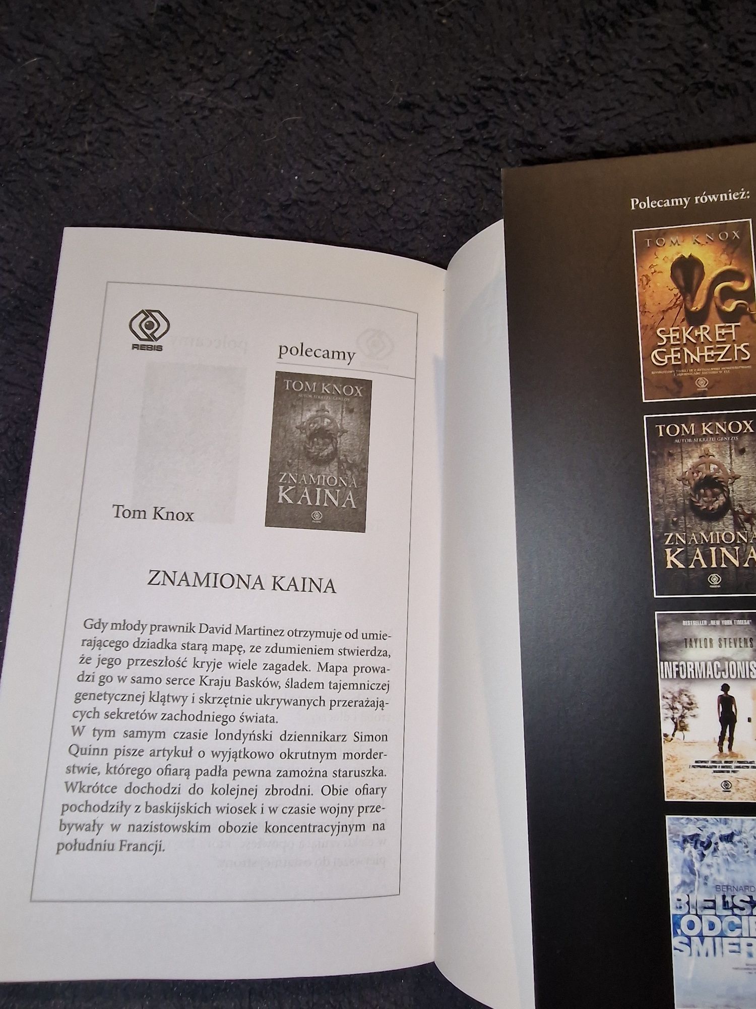 Biblia umarłych Tom Knox