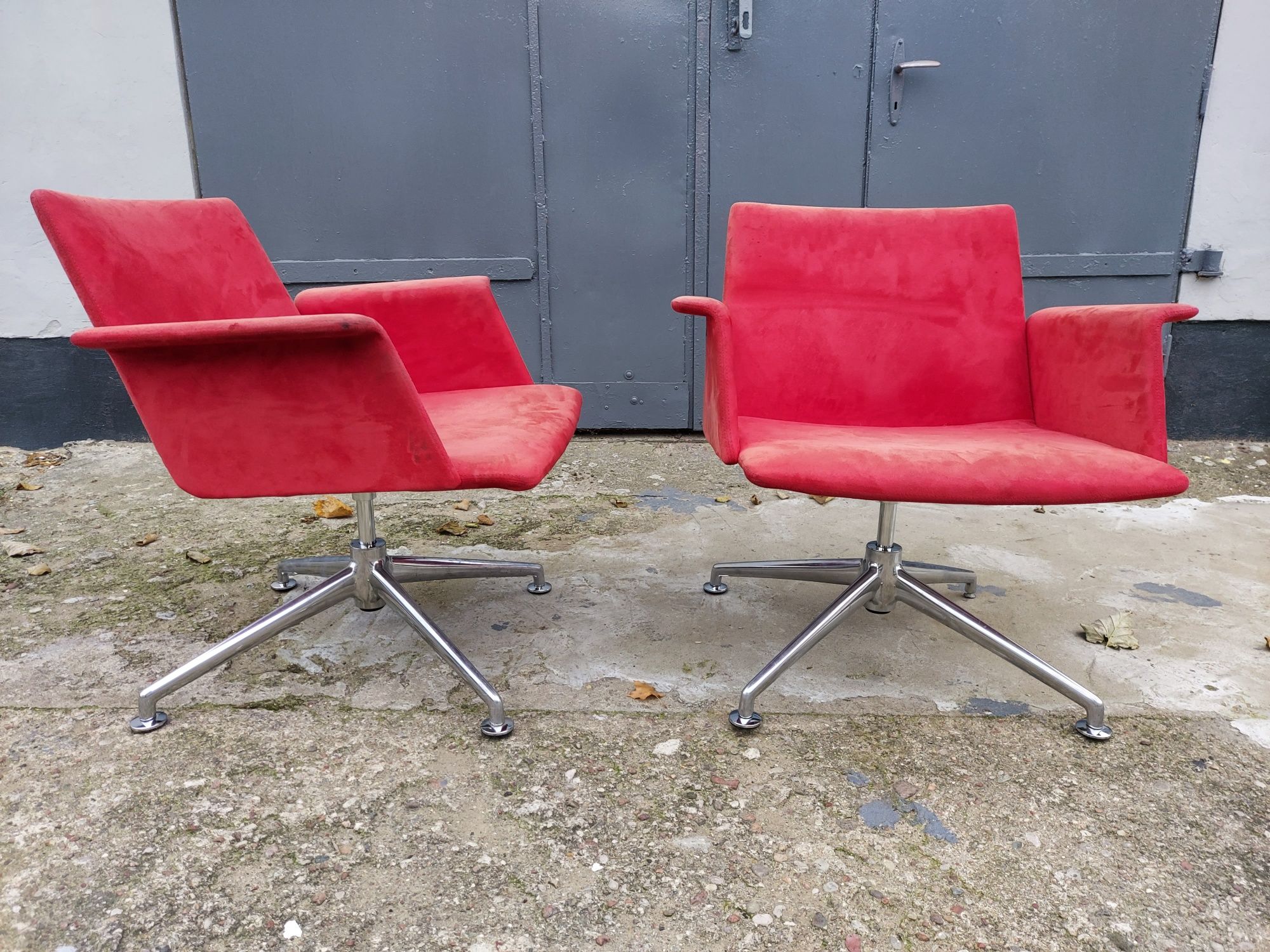 Fotel Brunner Vintage Design Chrom Czerowny