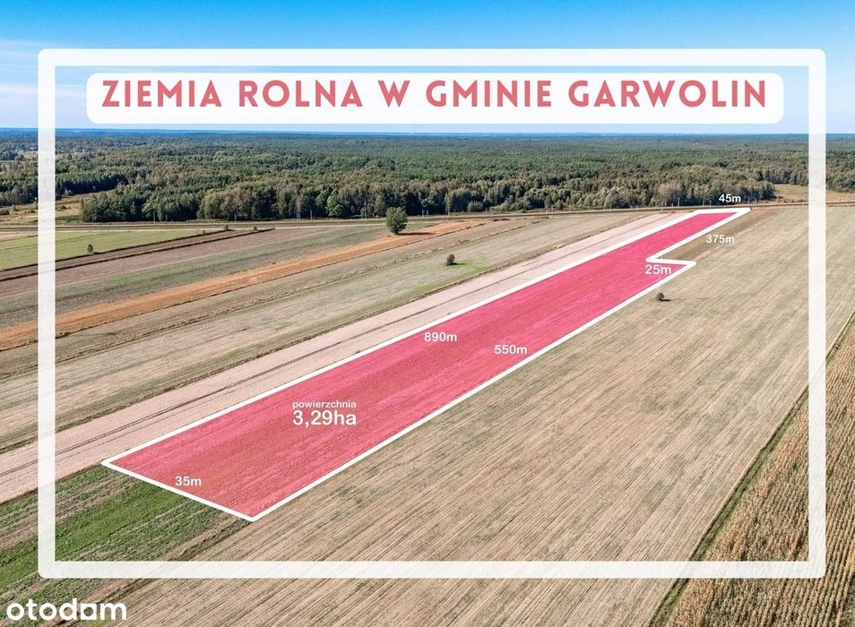 Ziemia dla rolnika | Działka rolna | 3,29 ha w tym 79% klasa III