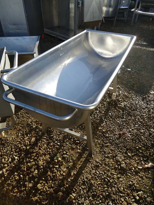 Wanna nierdzewna z stali nierdzewnej  na kółkach ko kwasiak