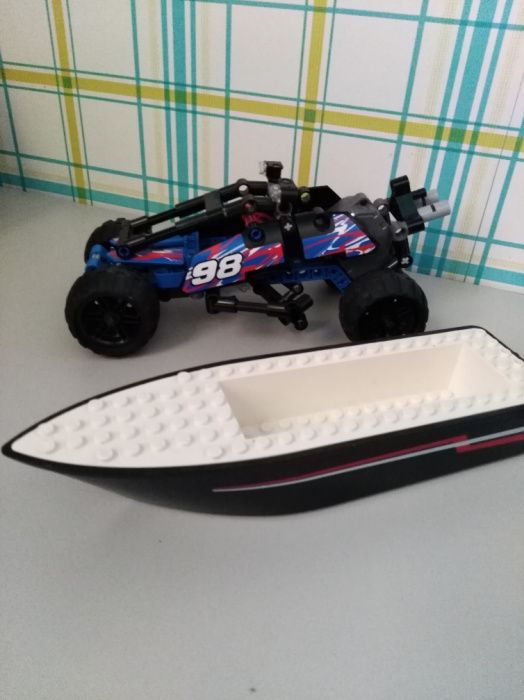 Lego technics bolid formuła 1 łódź motorówka Radom wyścigówka city