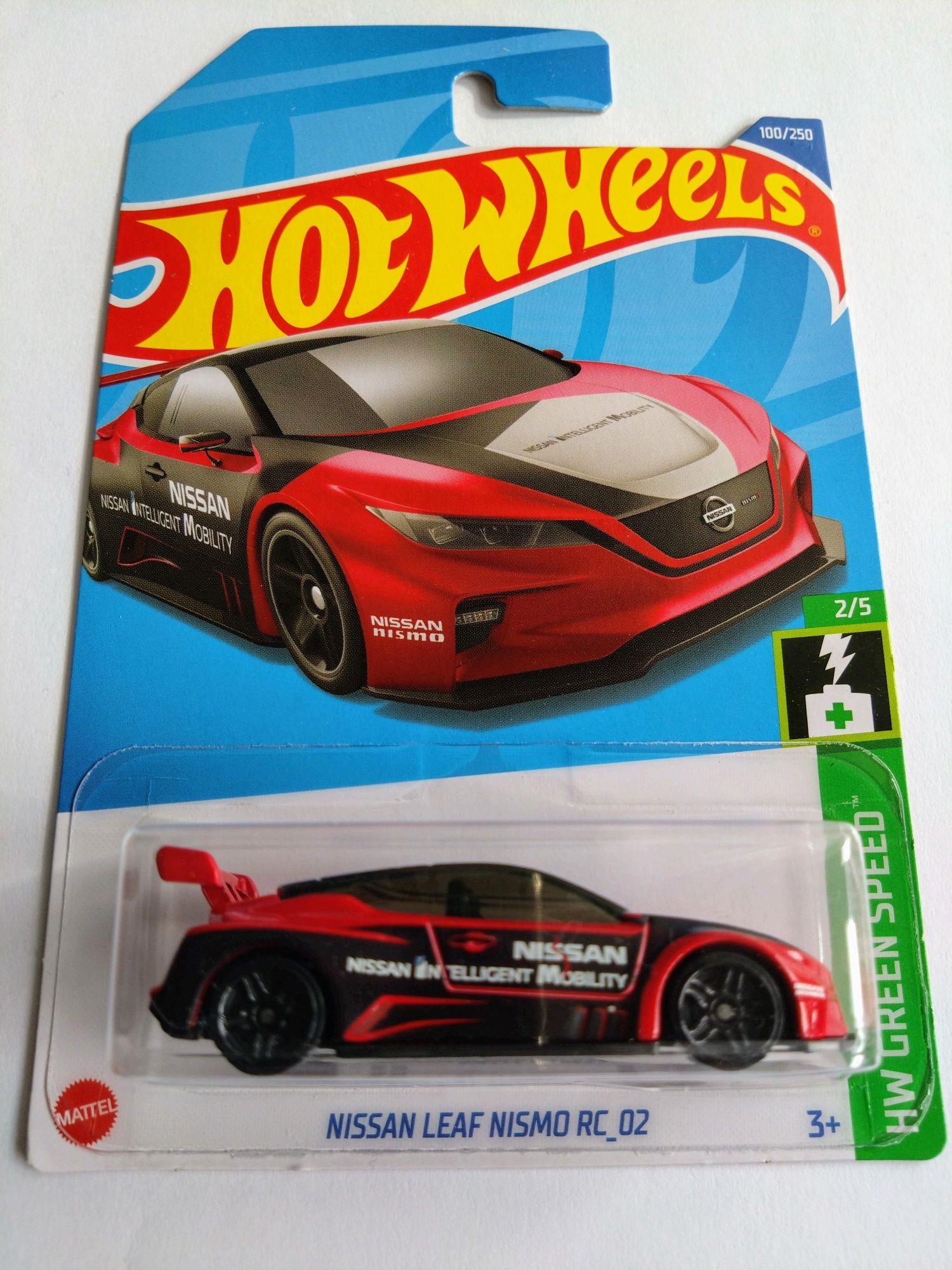 Hot Wheels Nissan Leaf Nismo J-IMPORTS Long Card