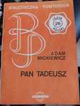 Adam Mickiewicz Pan Tadeusz opracowanie