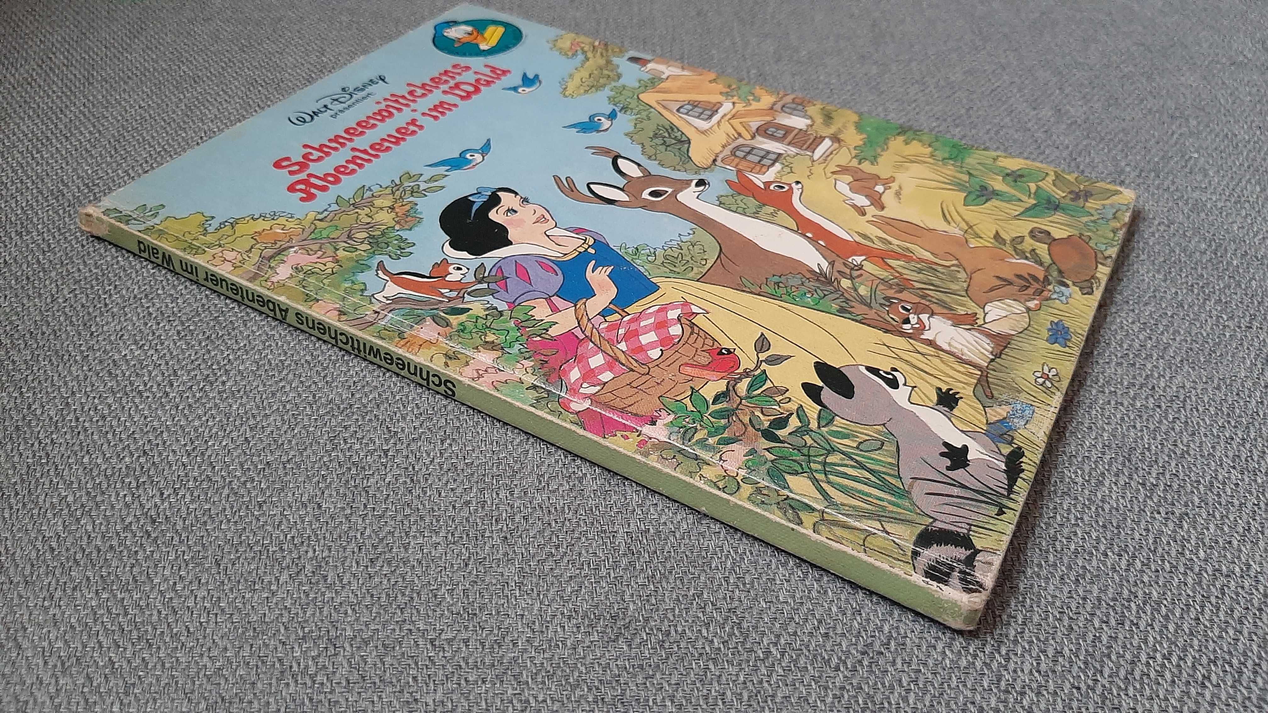 Królewna Śnieżka po niemiecku Schneewittchens Abenteuer im Wald Disney