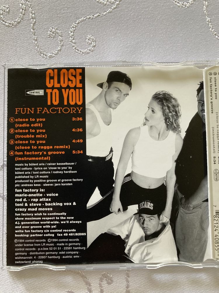 Płyta CD Fun Factory Close To You Klasyka Lata 90