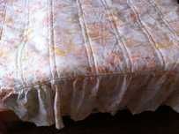 coberta para cama de casal acolchoada
