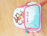 Mochila Masha e o urso e lancheira