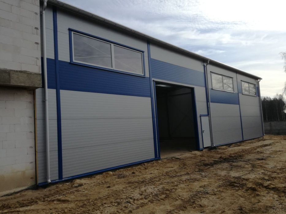 Hala stalowa, magazyn 18x28x6m 504m2