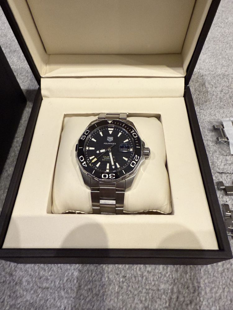 Tag Heuer Aquarecer Way201a Full Set Calibre 5
