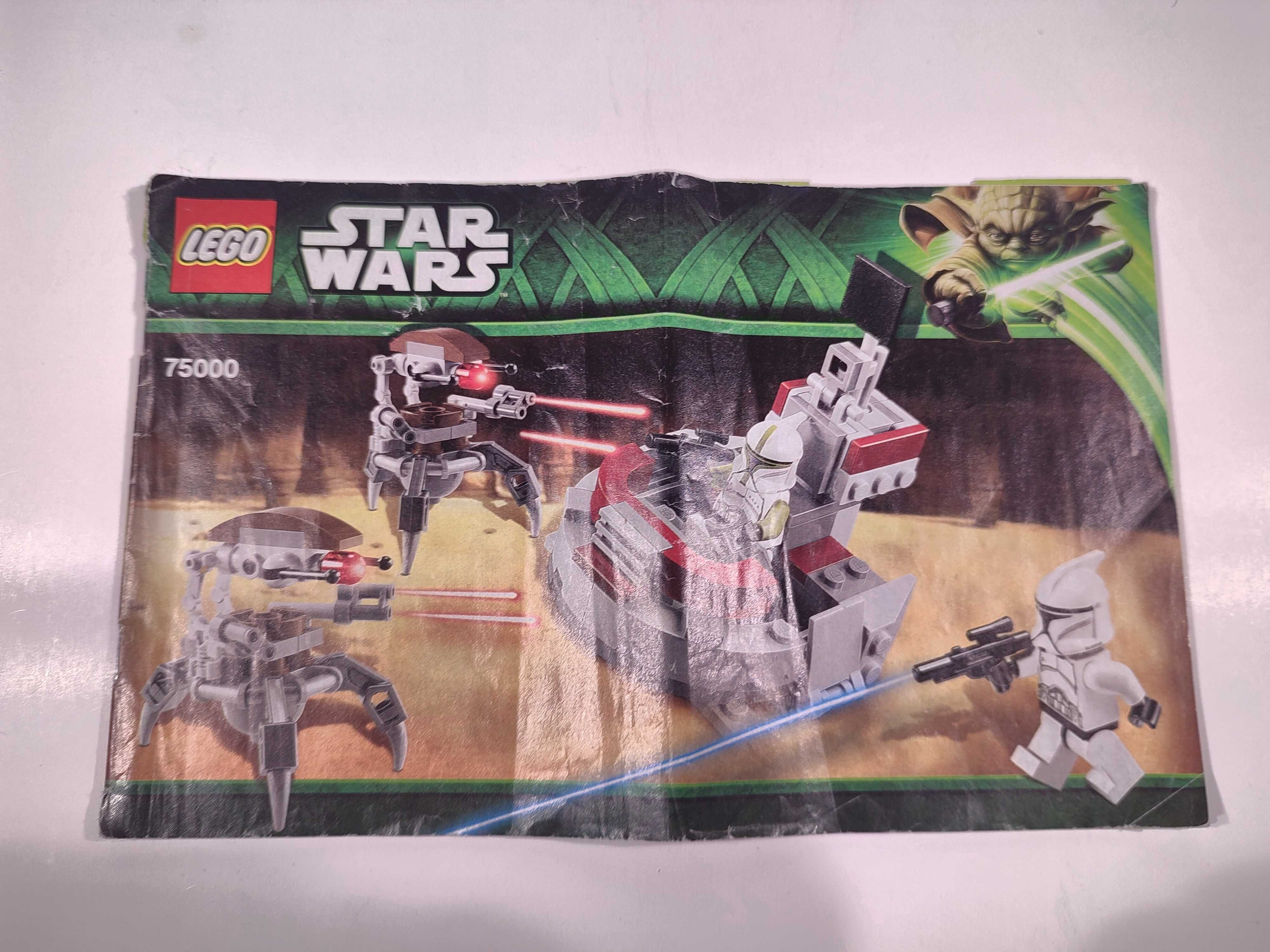 LEGO Star Wars 75000 - Clone Trooper vs. Droidekas - Komplet 100%