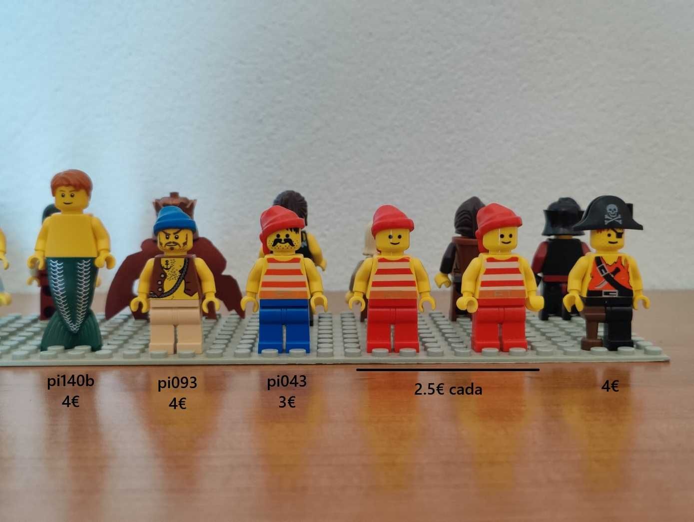 Lote Minifiguras Lego Pirates