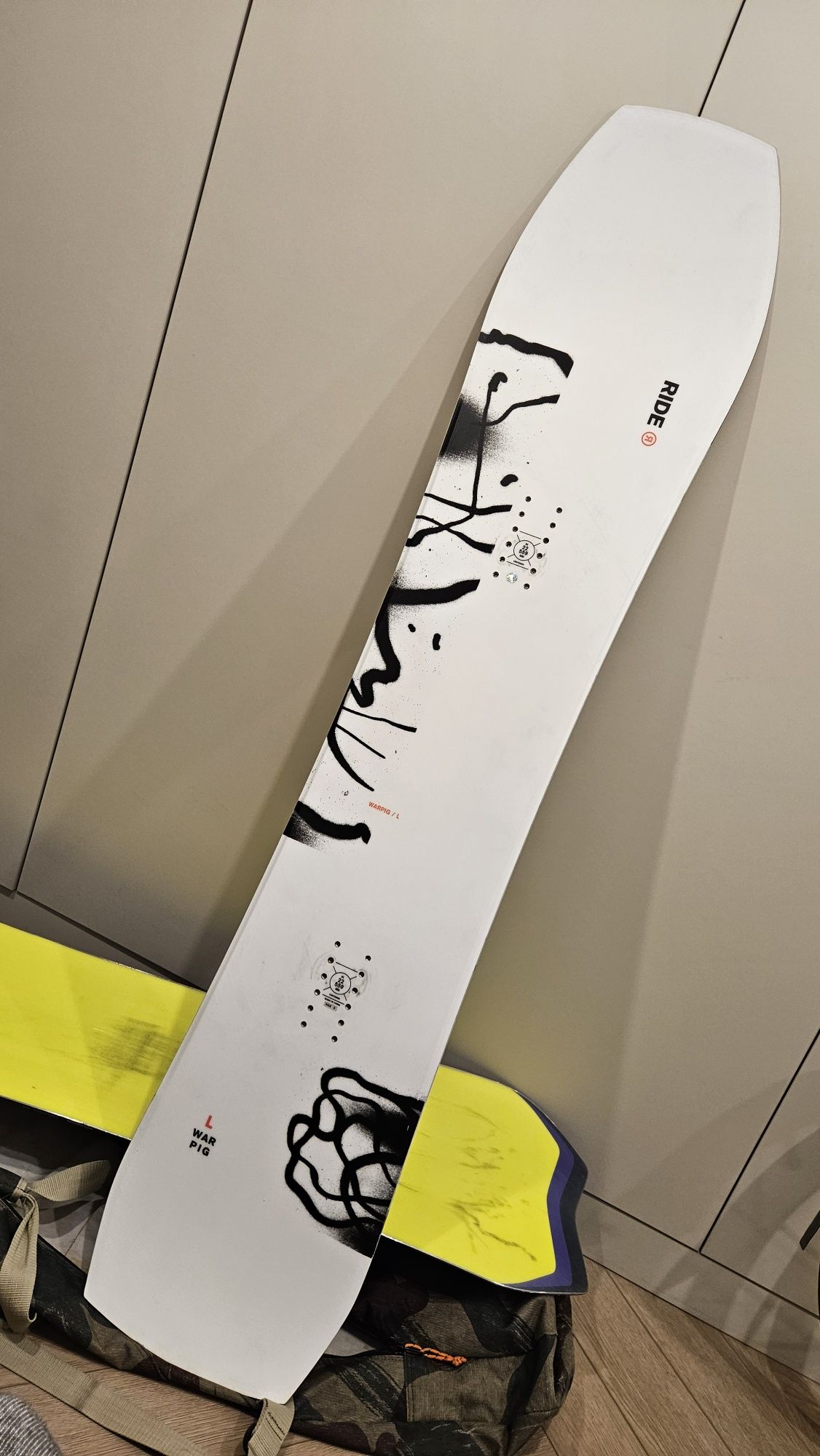 Snowboard RIDE Warpig L 154 jak nowa