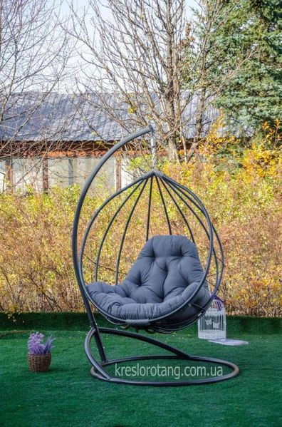 Подвесное кресло кокон от Kreslorotang. Гамак Адель. Качеля садовая.