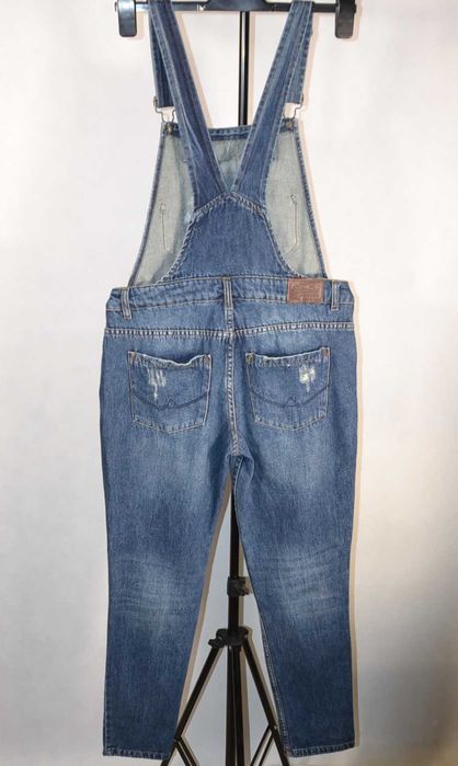 SUPERDRY Jeans Ogrodniczki Spodnie Damskie XS Oryginalne Super Stan