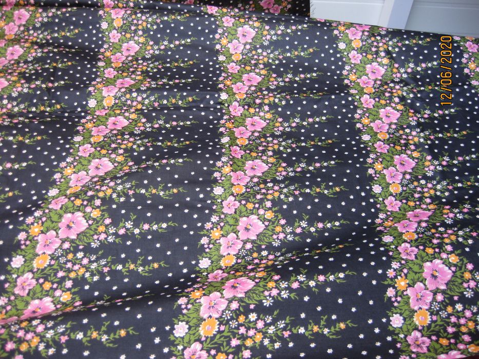 Ткань Х/Б, ситец, летняя, костюмно-плательная СССР 0,91 м.х 6 м.СУПЕР!