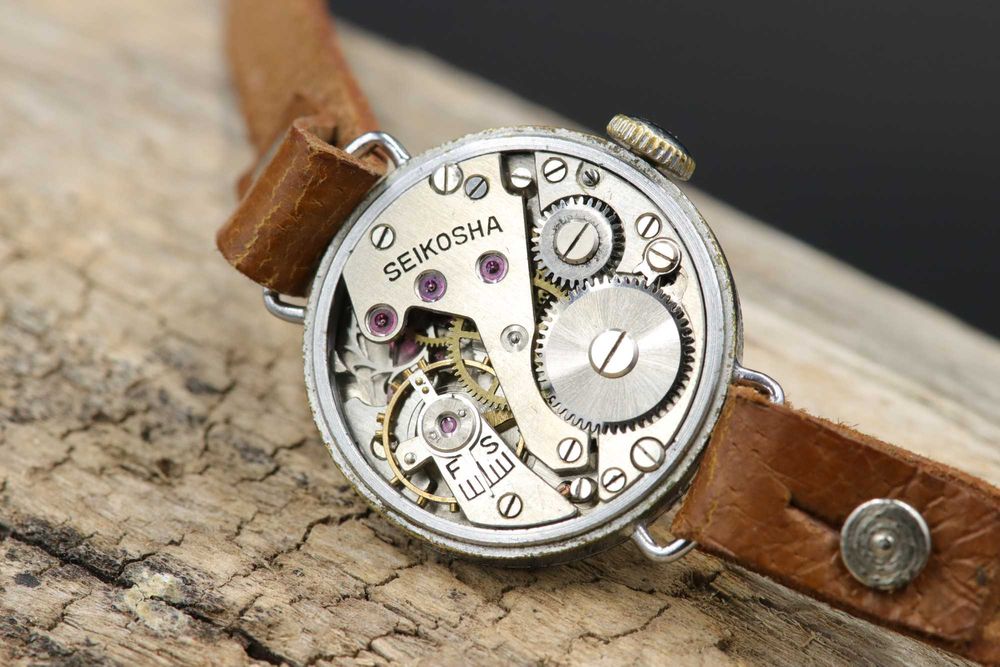 SEIKOSHA 8-type 10 Jewel small second 1920's Serwisowany