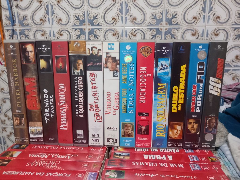 Filmes em VHS coleções