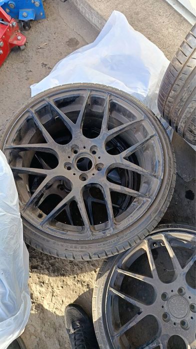 Диски BBS Made in China R19 + шини G2 Rotation (3 шт.)