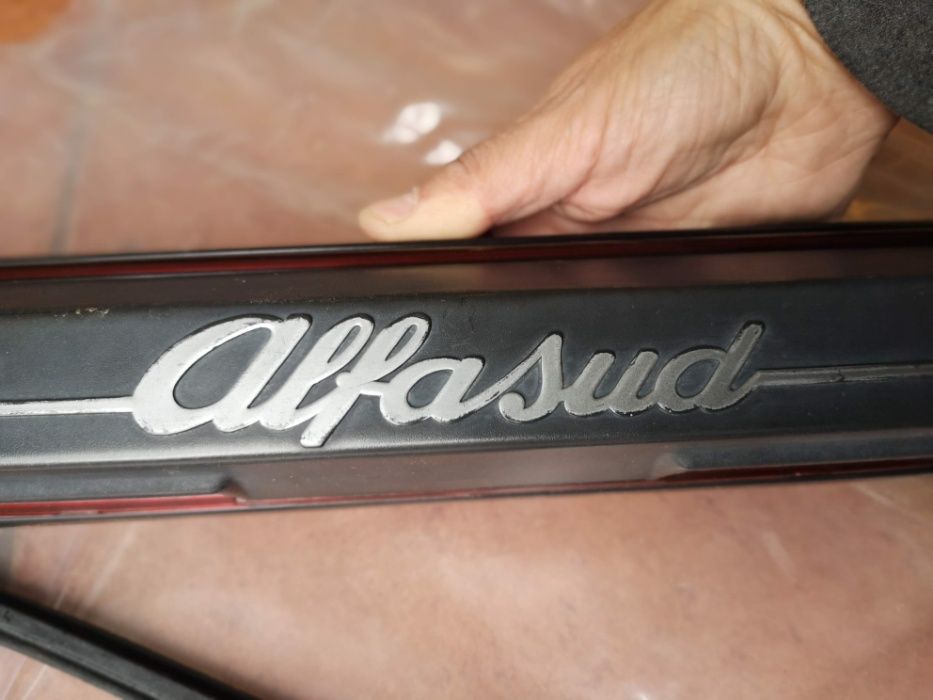 Alfa Romeo Alfasud Sprint 1ª serie - Painel de luzes de matricula