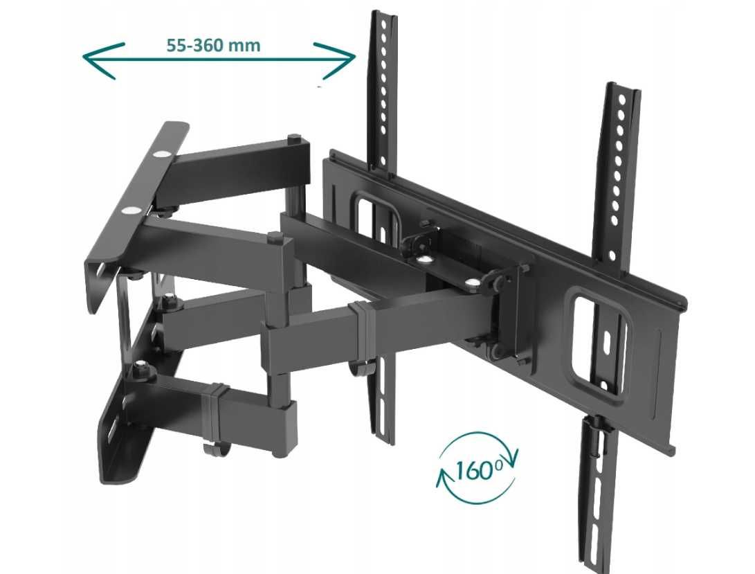 Uniwersalny UCHWYT do TV TELEWIZORA WIESZAK TV 25-70 cali Regulowany
