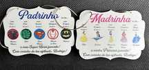 Lembranças personalizadas padrinhos