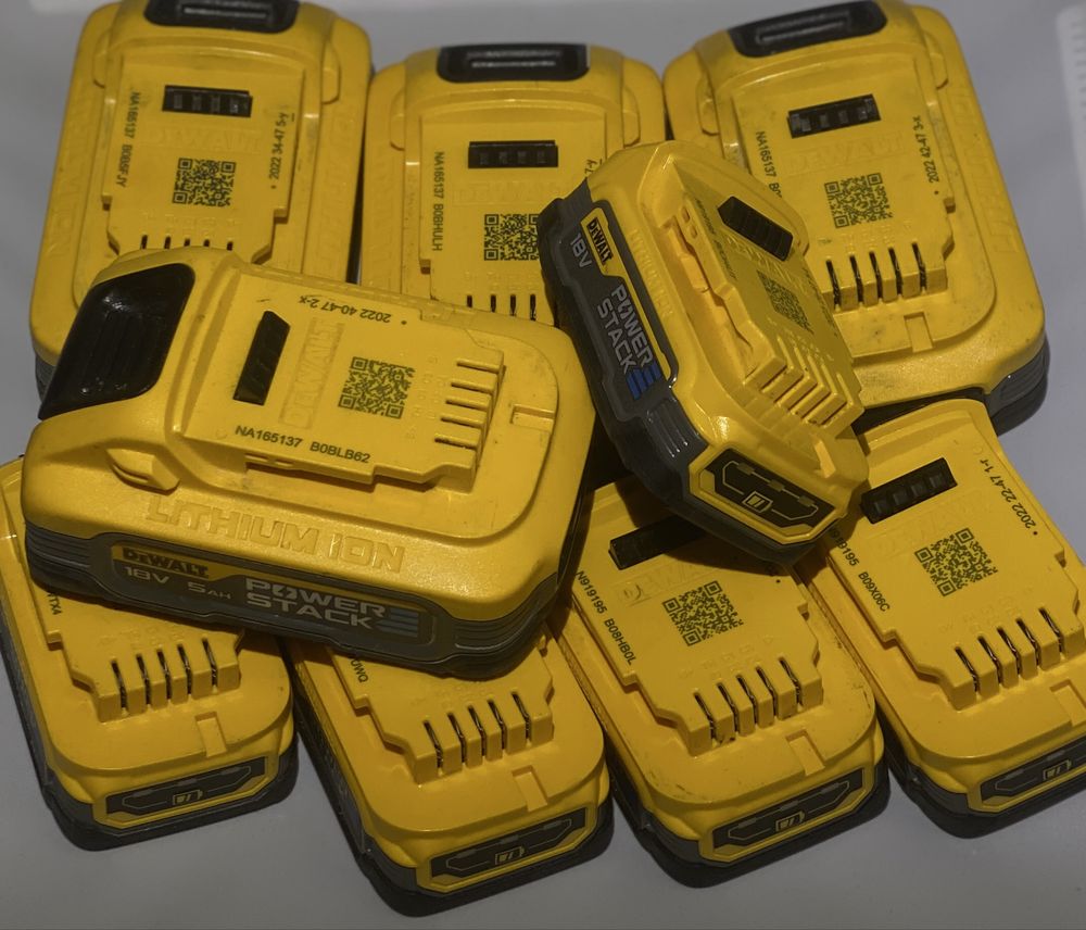 Akumulatory /Baterie Dewalt /Używane PowerStack