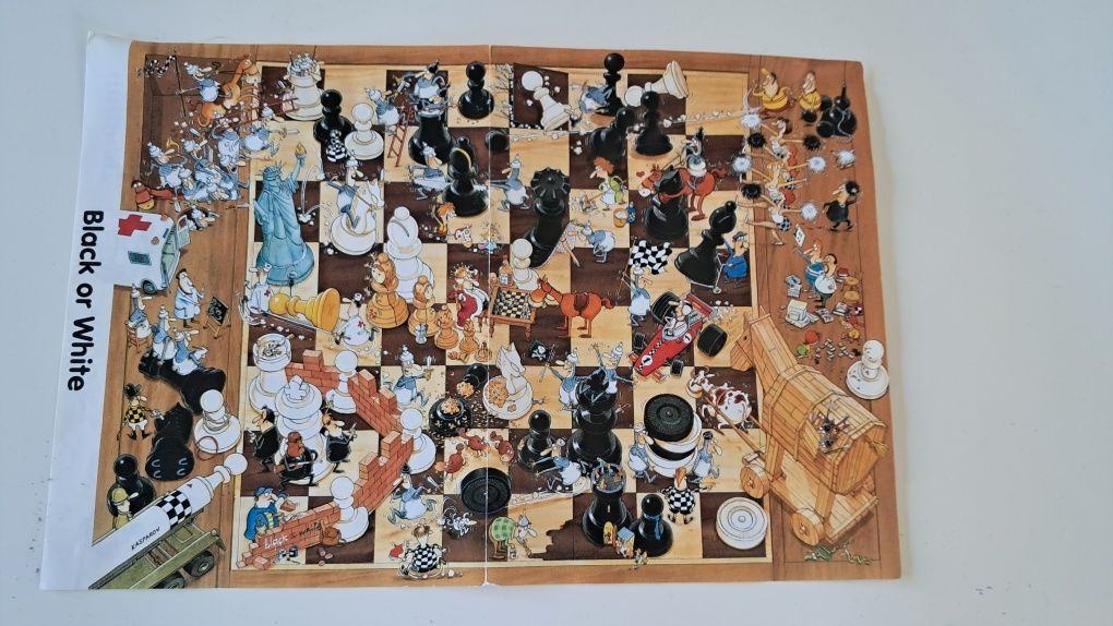Marino Degano puzzle Heye Black or white 8793