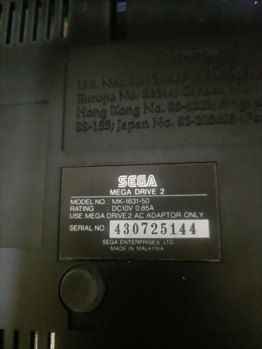 Sega 16 bites mega drive 2