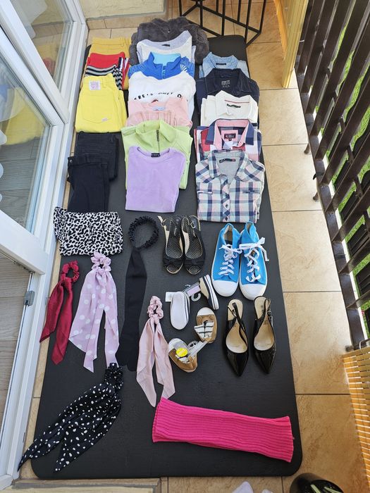 Paka 60 ubrań stan nowy, idelane