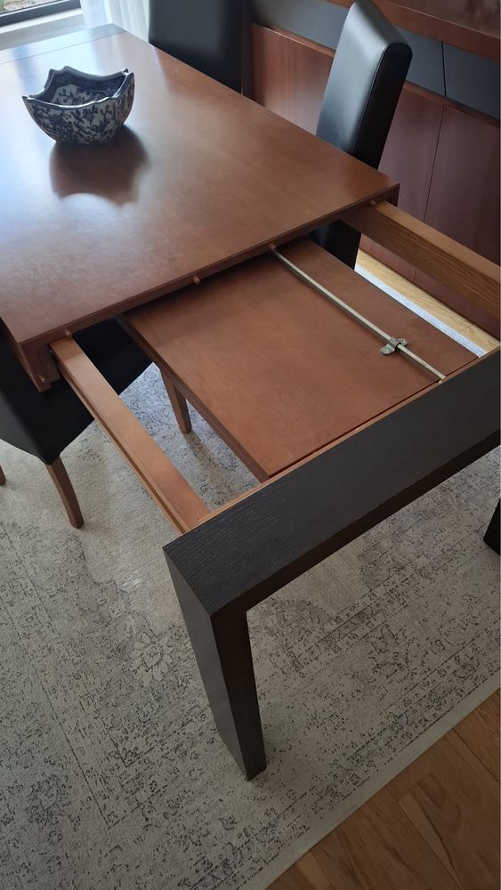 Mesa extensivel cetejeira/wengue