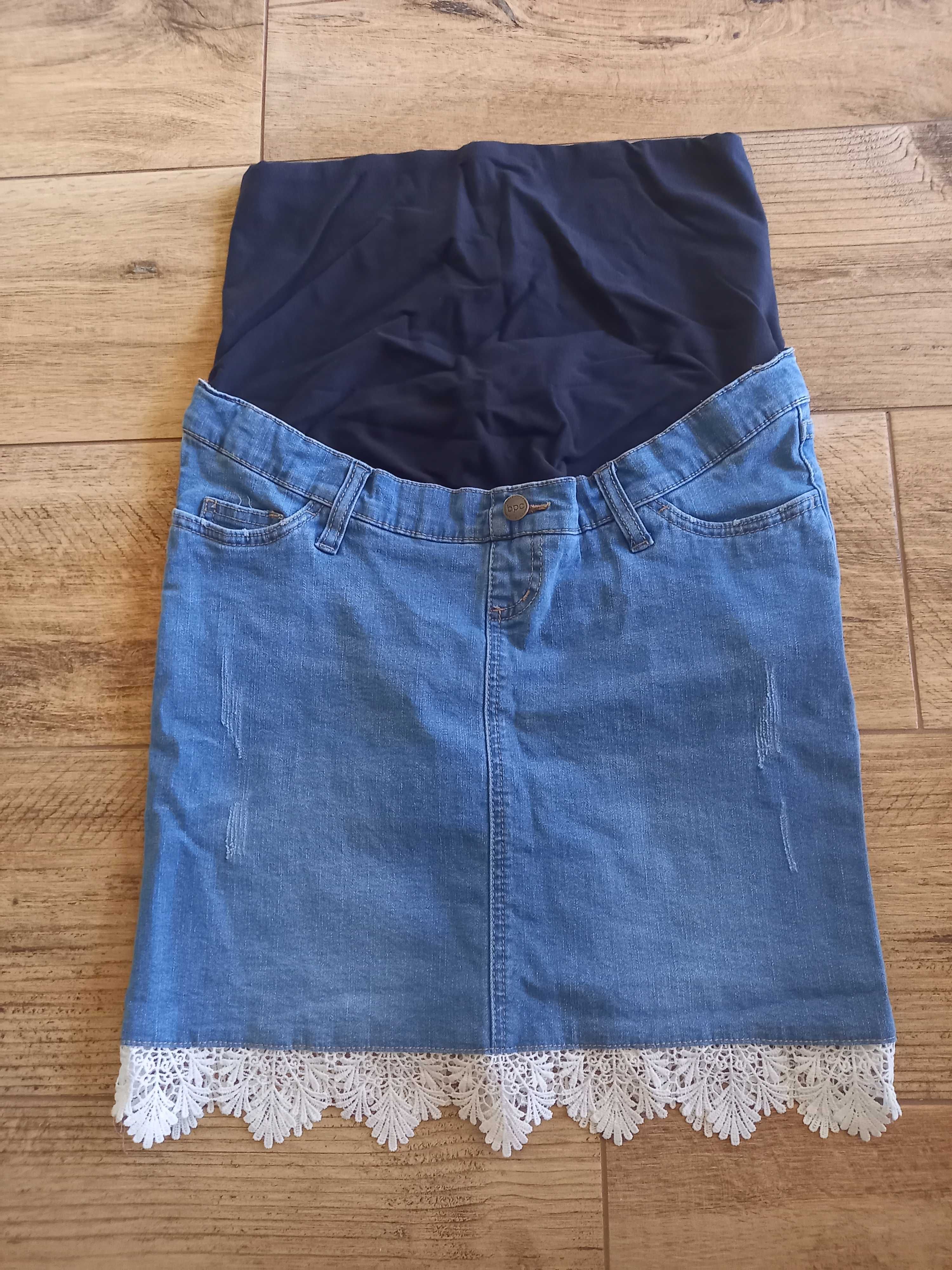 Nowa spódnica jeansowa spódniczka ciążowa rozmiar S 36