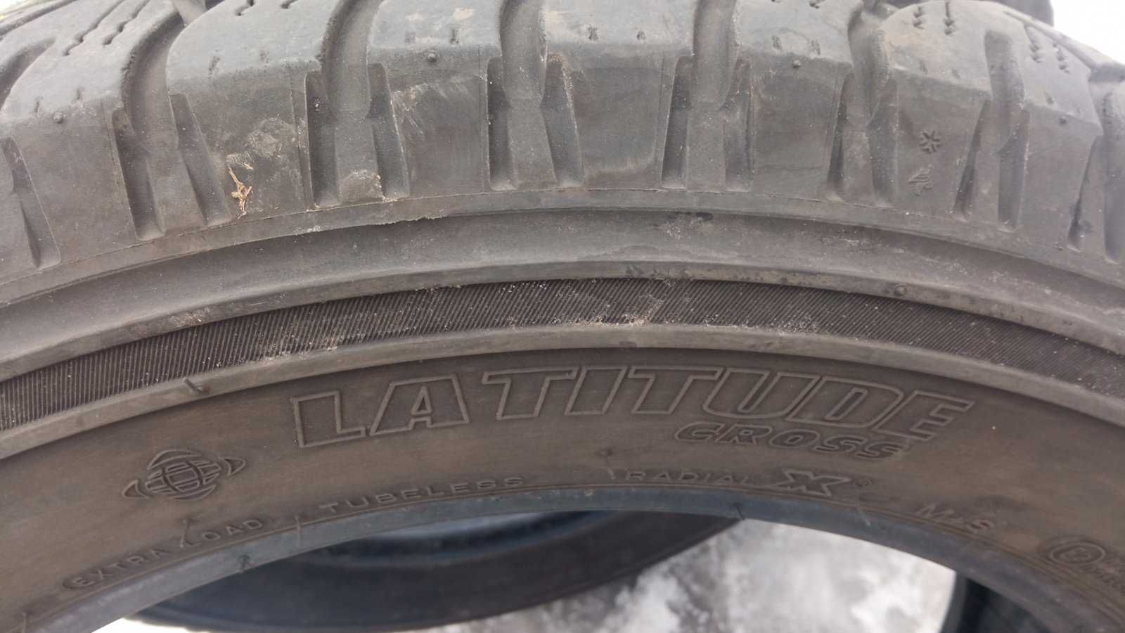 ШИНИ 235/60 R18 MICHELIN ЛІТО пара - 4 мм