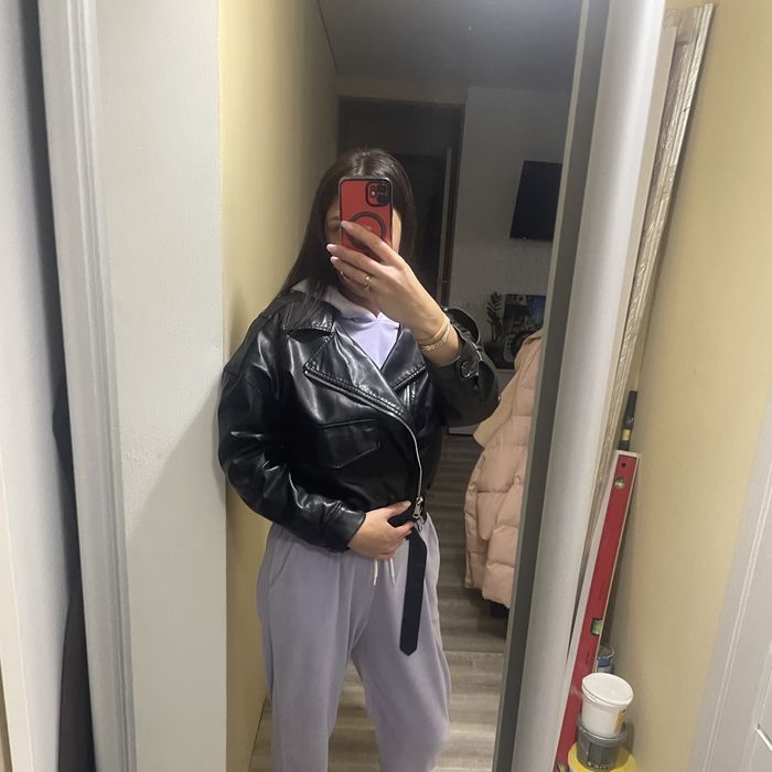 Косуха курточка кожанка