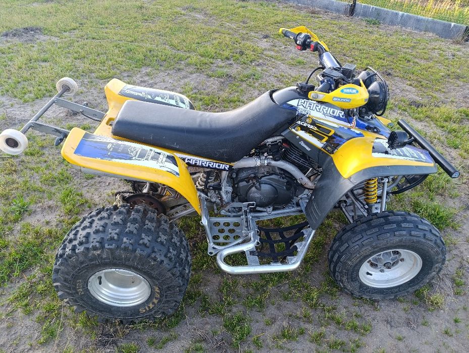 Yamaha warrior 350 zarejestrowana, opłacona