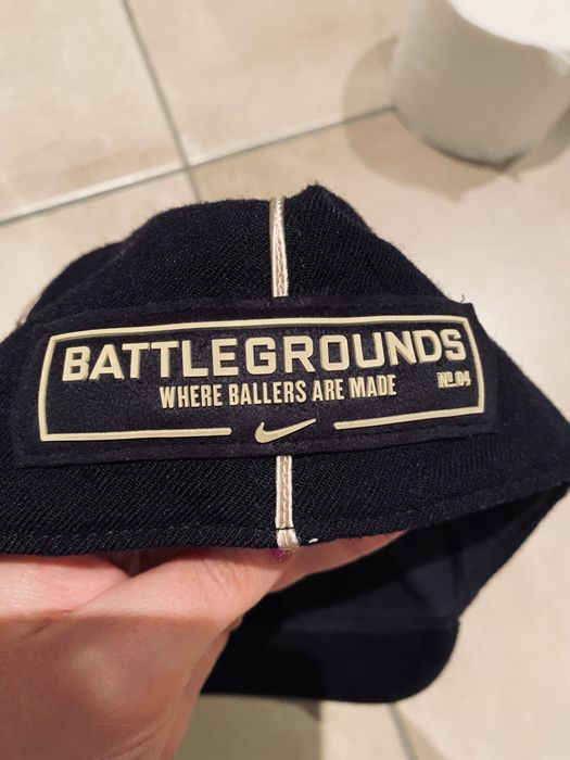 Czapka z daszkiem NIKE Battlegrounds czarna
