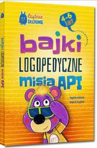 Nowa książka Bajki logopedyczne misia API (4-6 lat) Agata Kalina