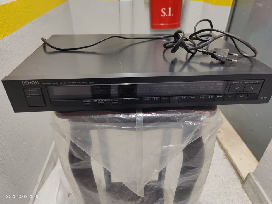 Leitor de cassetes  Denon