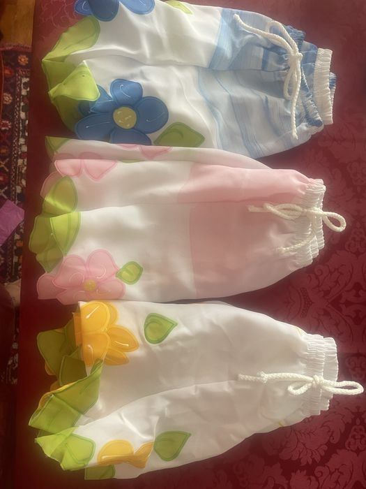 Conjunto de 3 calcoes de praia, comprados no  Brasil
