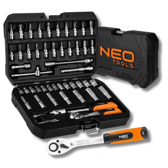 DUŻY Zestaw narzędzi KLUCZE NARZĘDZIA  - PREZENT dla mężczyzny